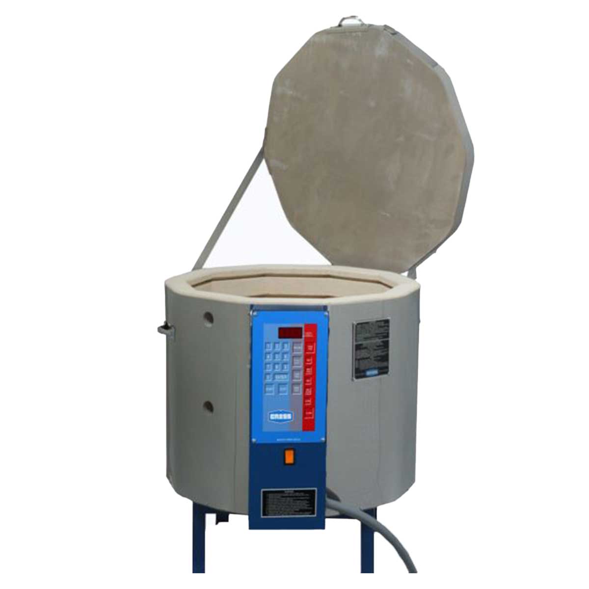 Cress ET2418 Electric Kiln Front Open View