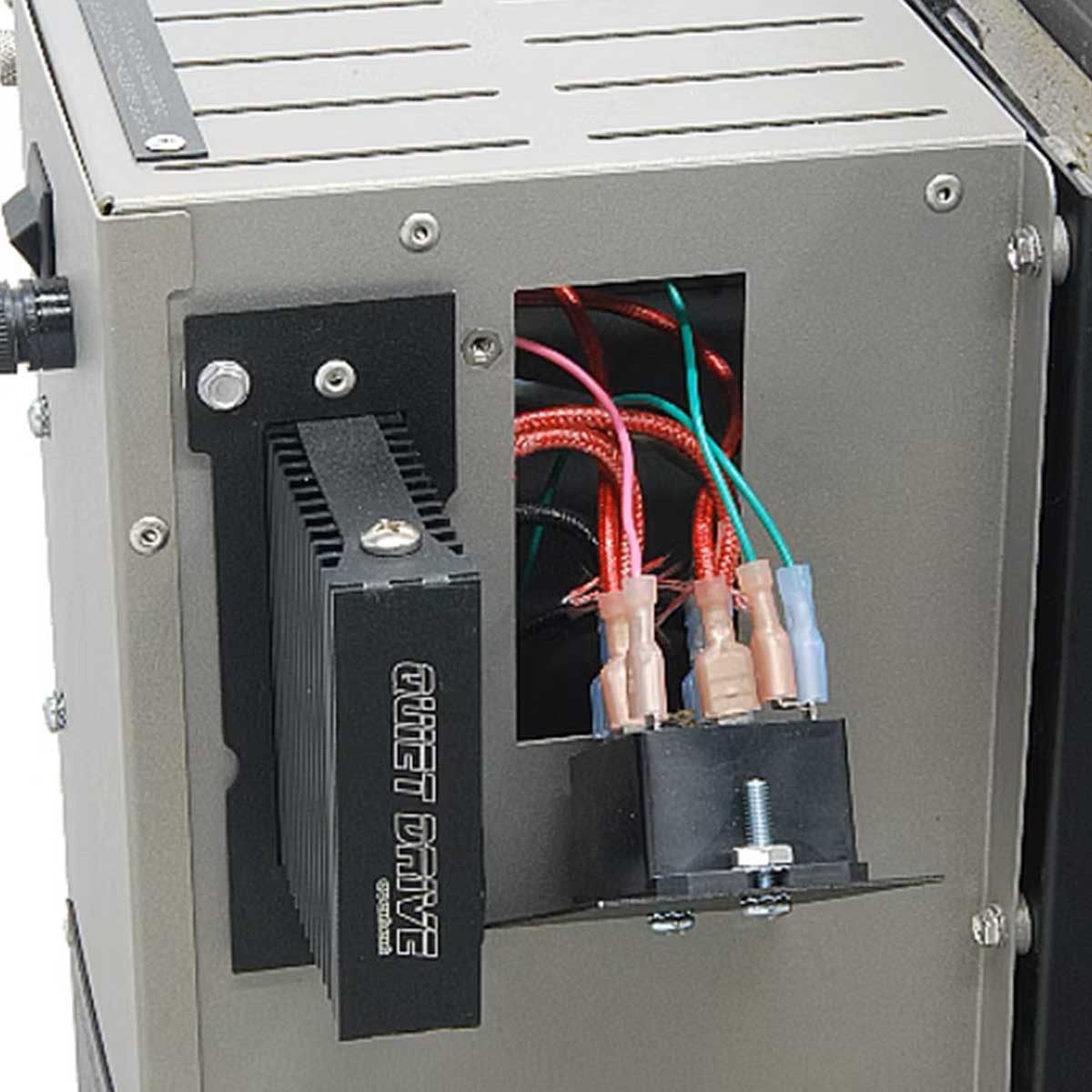 Evenheat GTS 17 View of Relay Access Port & Quiet Drive Solid State Relays