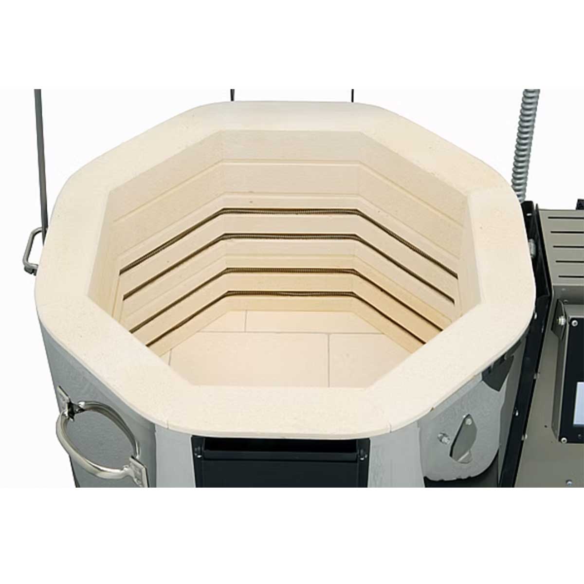 Evenheat GTS 18 Top Loading Glass Kiln Chamber View