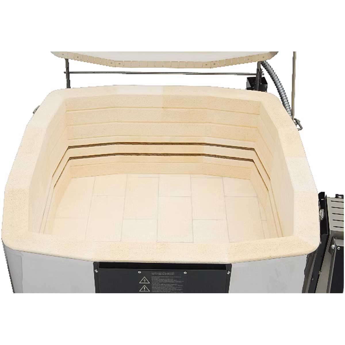 Evenheat GTS 28 Glass Kiln Top Load Chamber View
