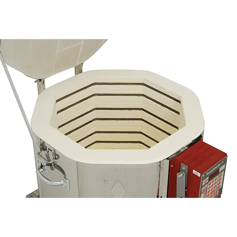 Evenheat High Fire 1813 Ceramic Kiln Top Open View