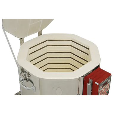 Evenheat High Fire 1818 Ceramic Kiln Top Load View 3" Brick