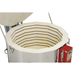 Evenheat HF2918 Pottery Kiln Top Load View with 3" Brick