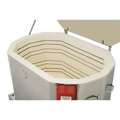 Evenheat RM 2522 Pottery Kiln Oval Top Load View