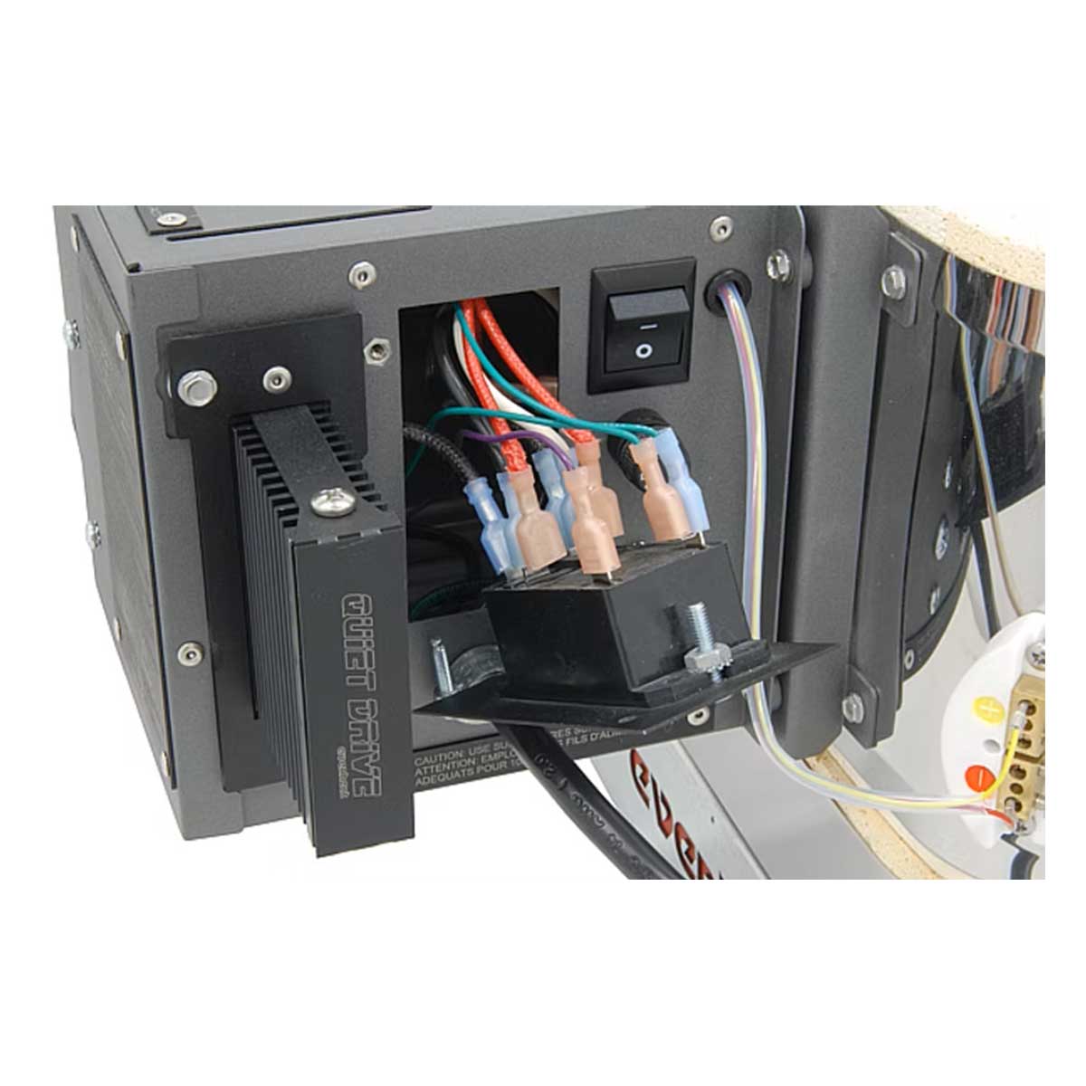 Evenheat V8 Vitrigraph Glass Kiln Relay Access Port View