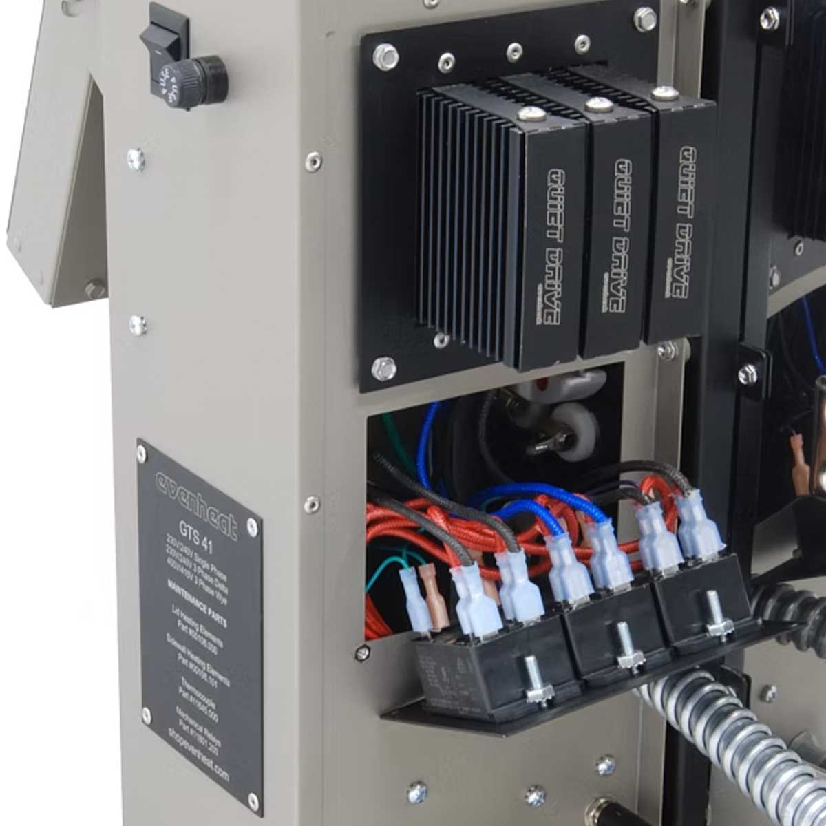 Evenheat GTS 41 Glass Casting Kiln View of Relay Access Port