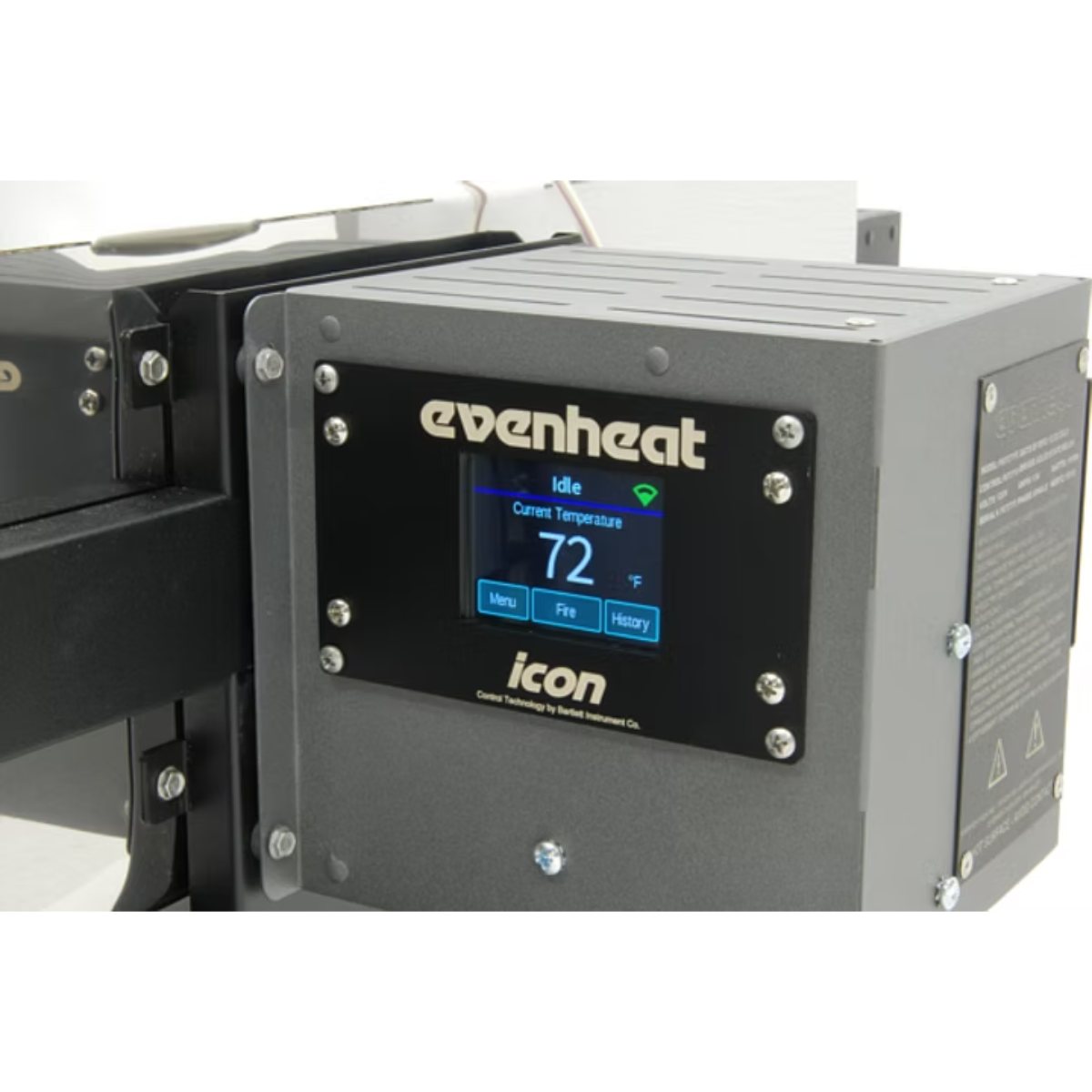 Evenheat LT 22.5 Low Temperature Oven Icon Temp Control View