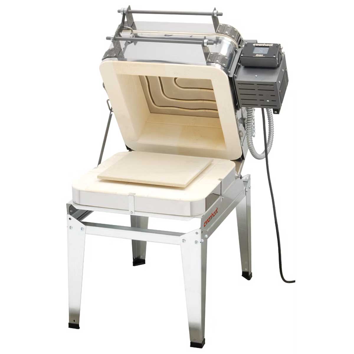 Evenheat Studio Pro 14 Glass Kiln View of Floor Stand Included