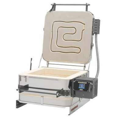 Evenheat Studio Pro 14 Glass Kiln View of Top Access Open