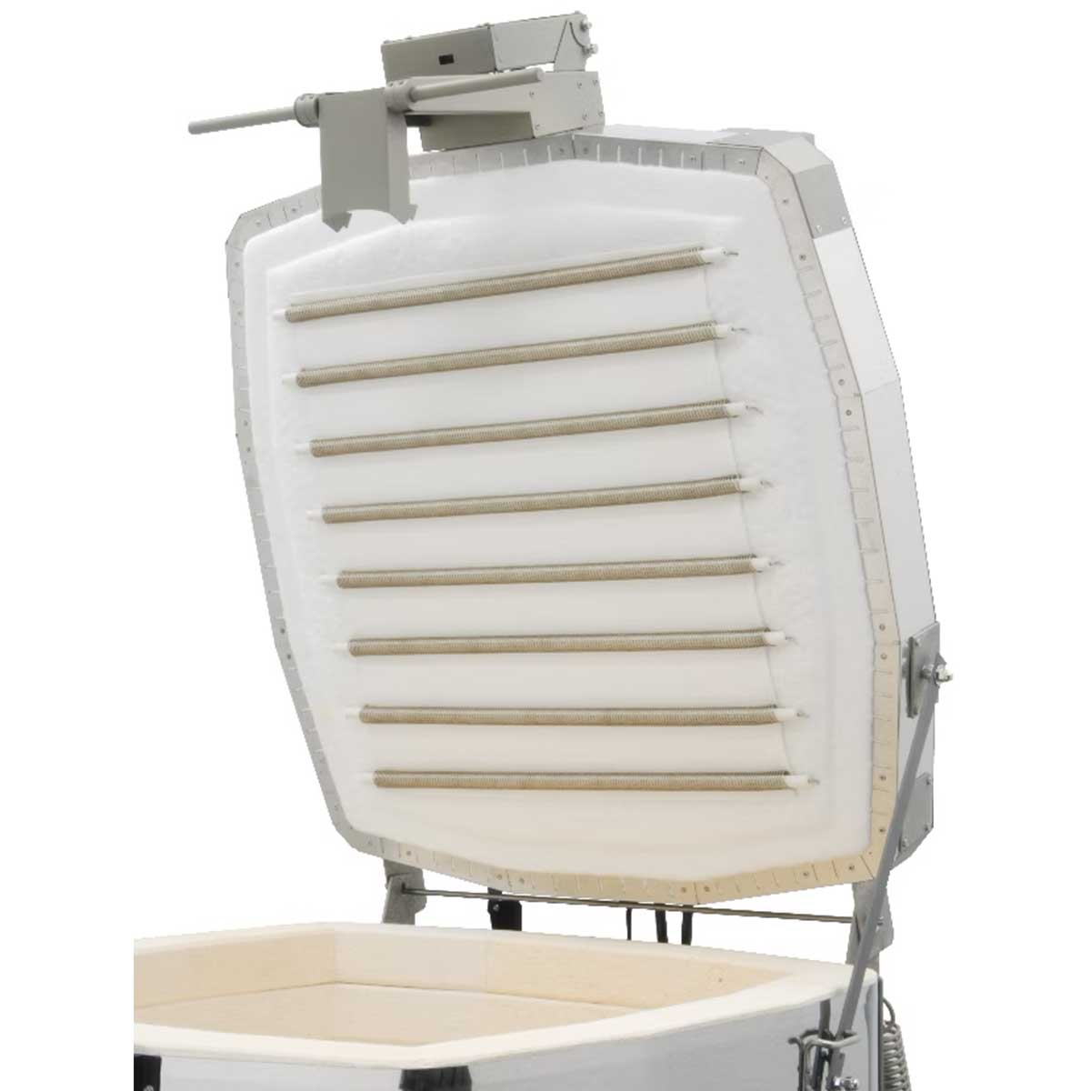 Evenheat Studio Pro 24 Glass Kiln View of Fiber Lid Construction