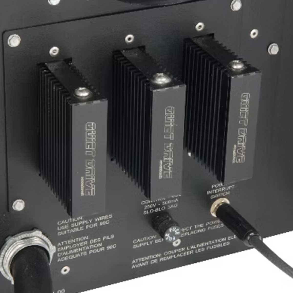 Evenheat Studio Pro 24 Glass Kiln View of Quiet Drive Solid State Relays