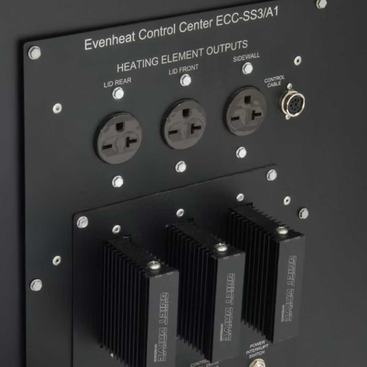 Evenheat Studio Pro 28 Glass Kiln Control Center View