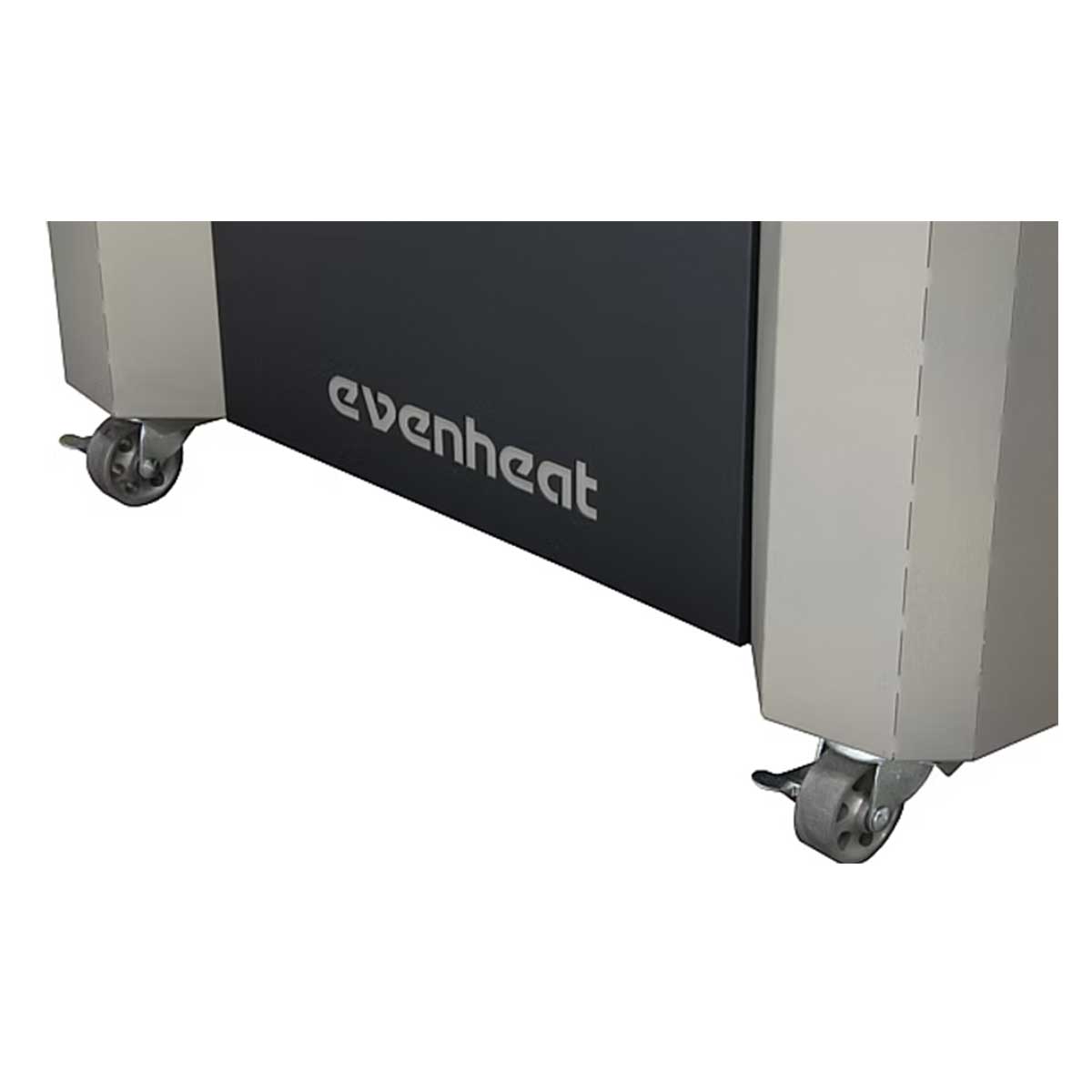 Evenheat Studio Pro 28 Glass Kiln View of the Optional Rolling Wheels