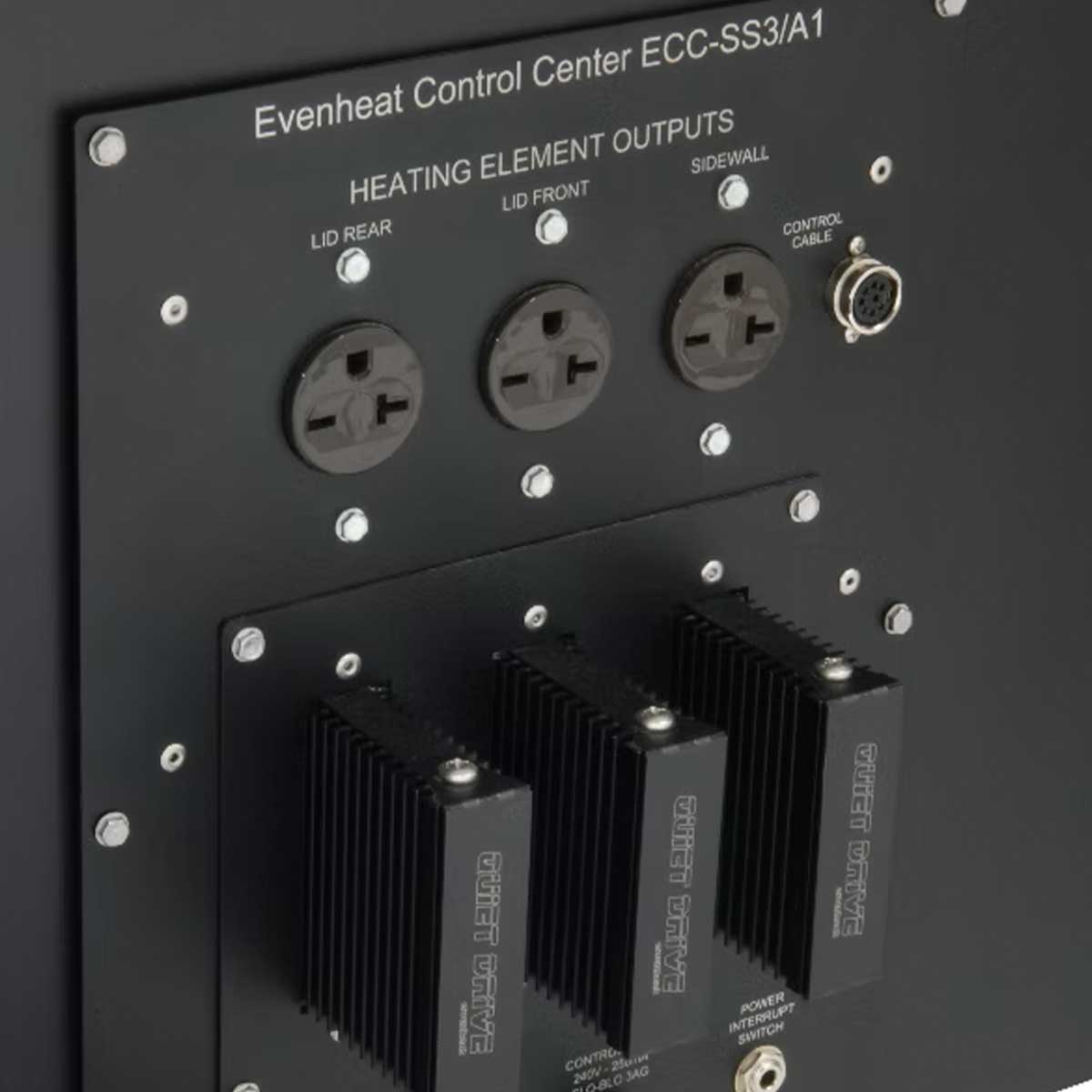 Evenheat Studio Pro 41 Clamshell Kiln Control Center View