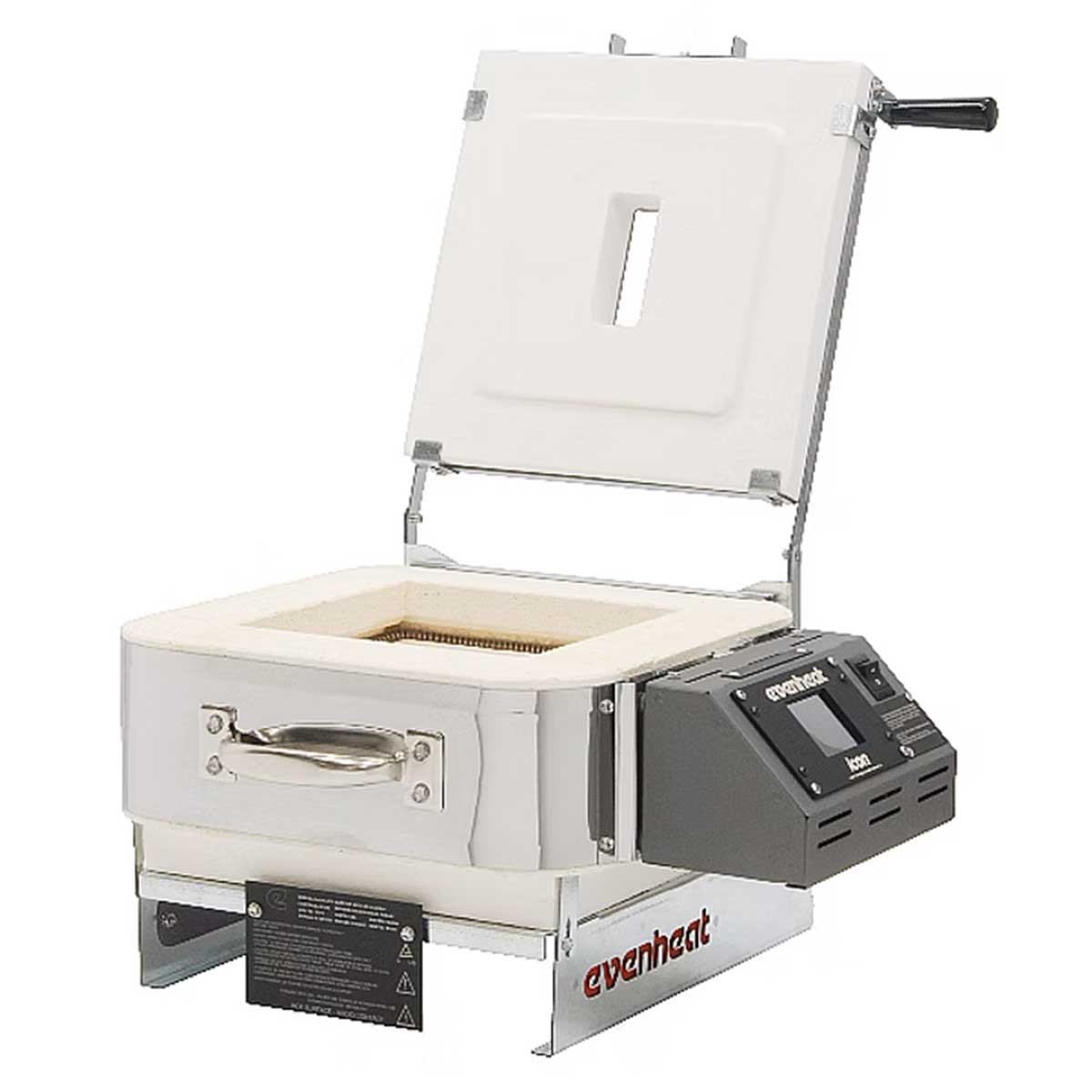 Evenheat Studio Pro STP Glass Kiln Top Access Open View