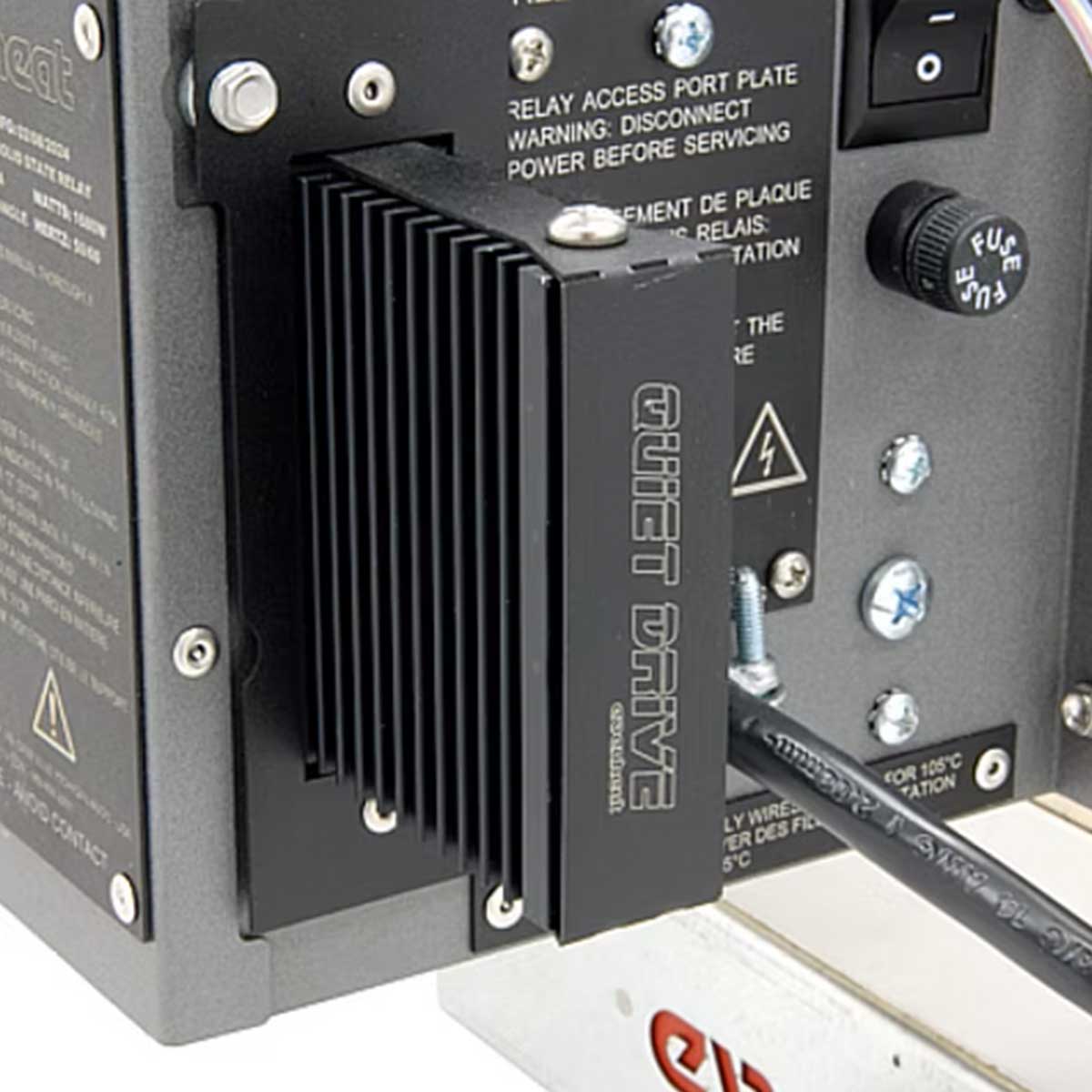Evenheat V8 Glass Kiln  Quiet Drive Solid State Relay View