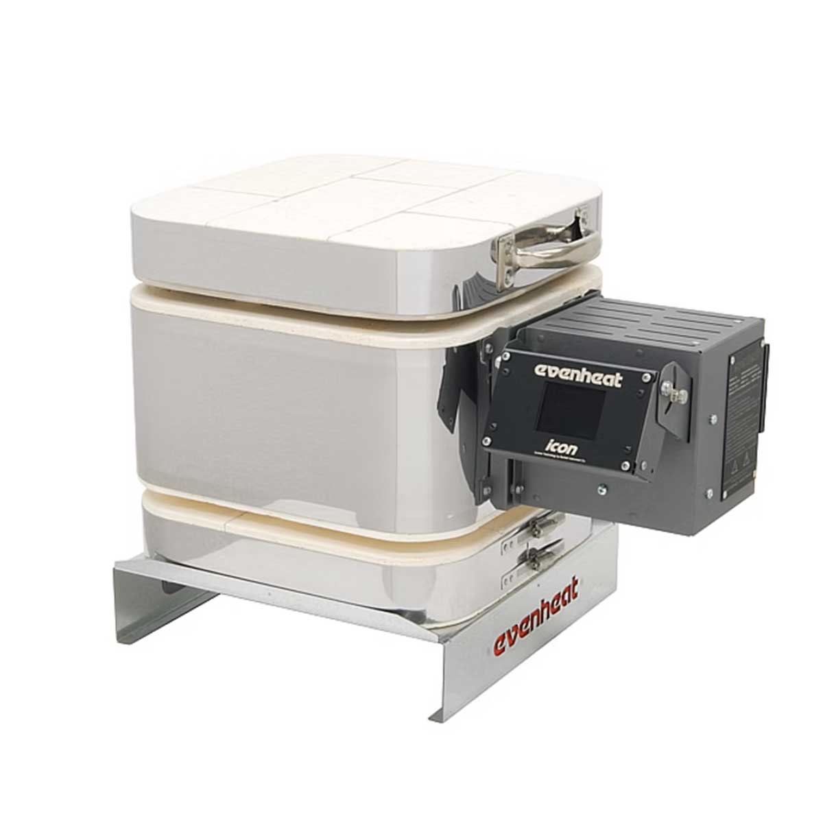 Evenheat V8 Vitrigraph Glass Kiln Stackable Design Front Closed View