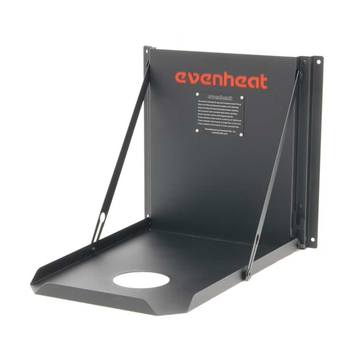 Evenheat V8 Vitrigraph Glass Kiln Wall Mounted Stand View