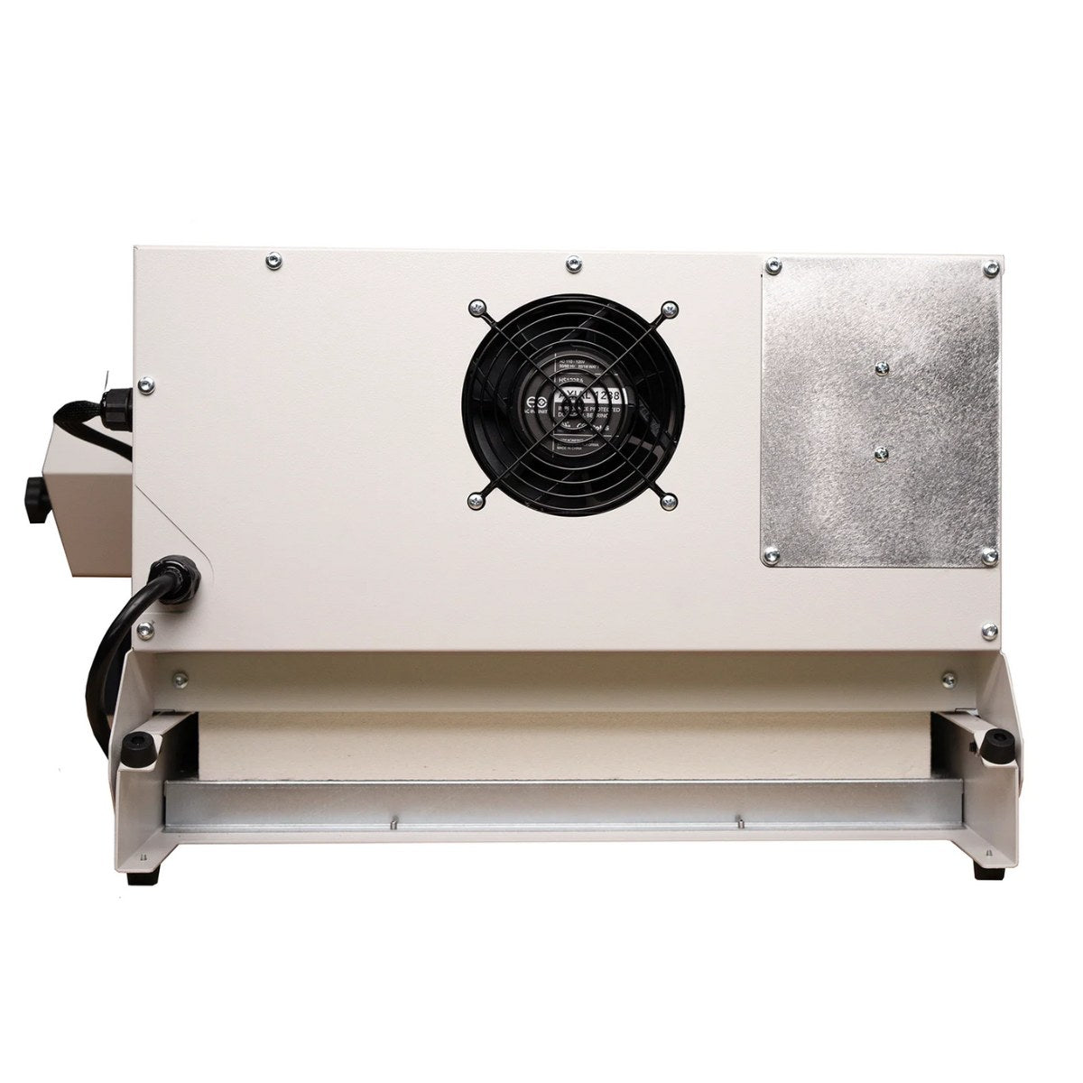 Hot Shot 12G Clamshell Kiln Rear View with Fan