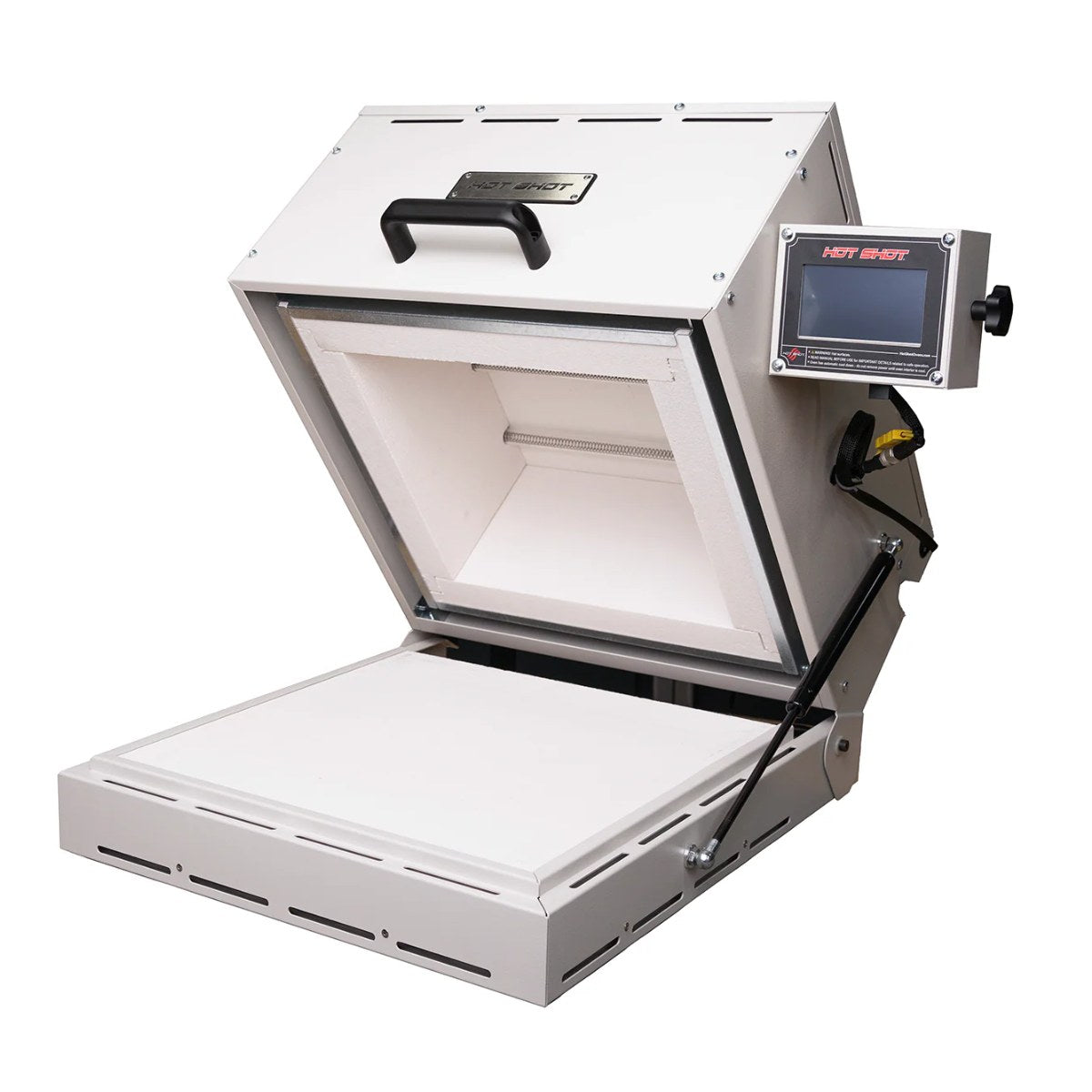 Hot Shot 12G Glass Kiln Bottom Access Side Angle View