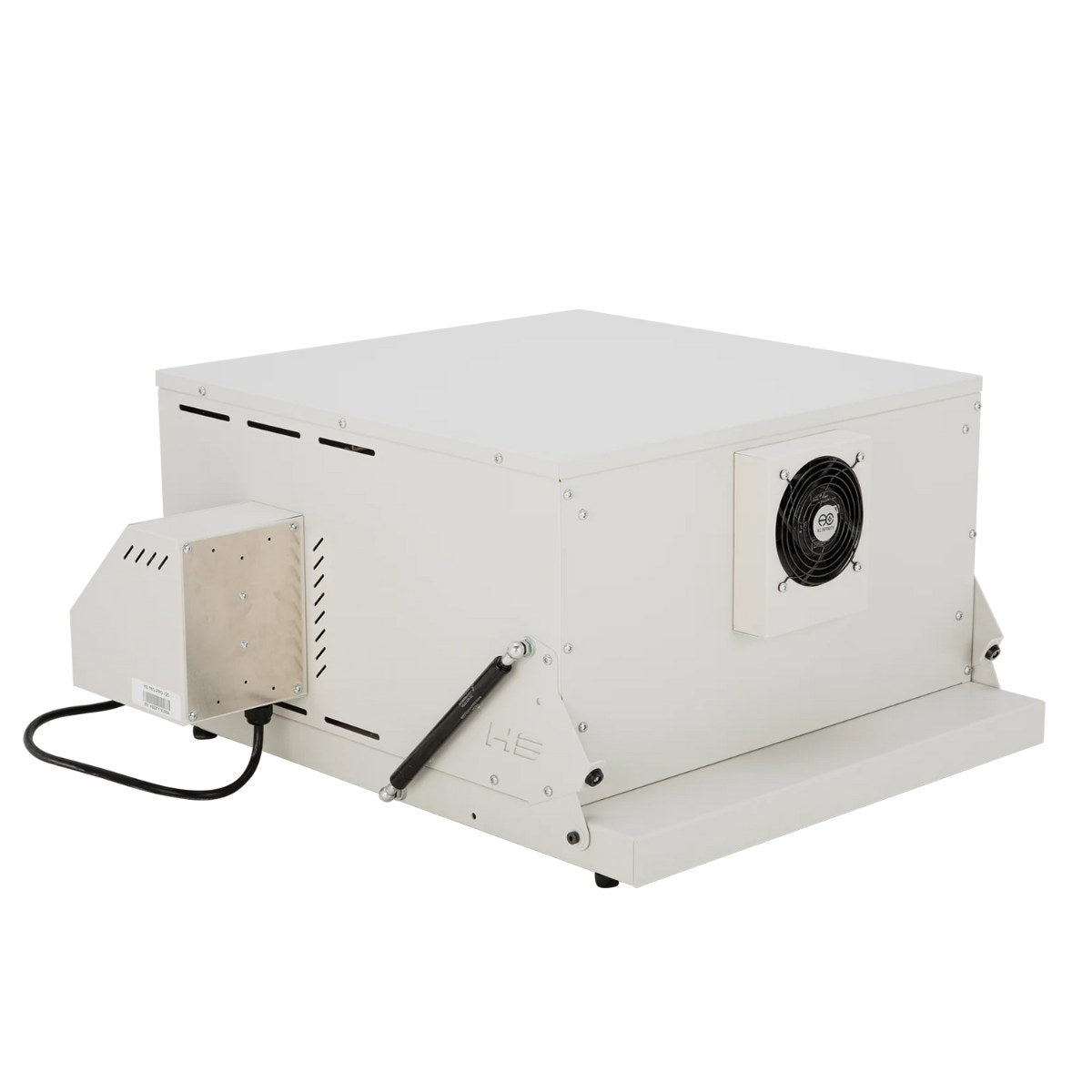 Hot Shot 16G Clamshell Kiln Rear View with Fan