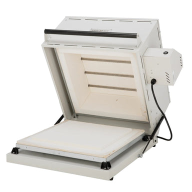 Hot Shot 16G Glass Kiln Bottom Access Side Angle View