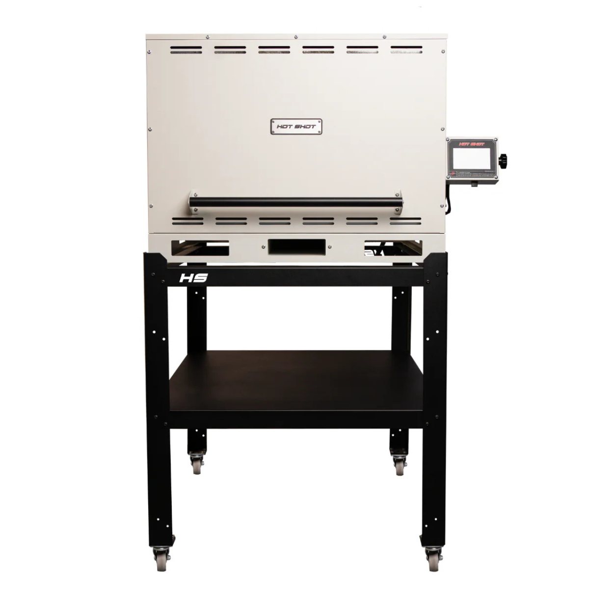 Hot Shot 24G Glass Kiln with Rolling Stand Closed View