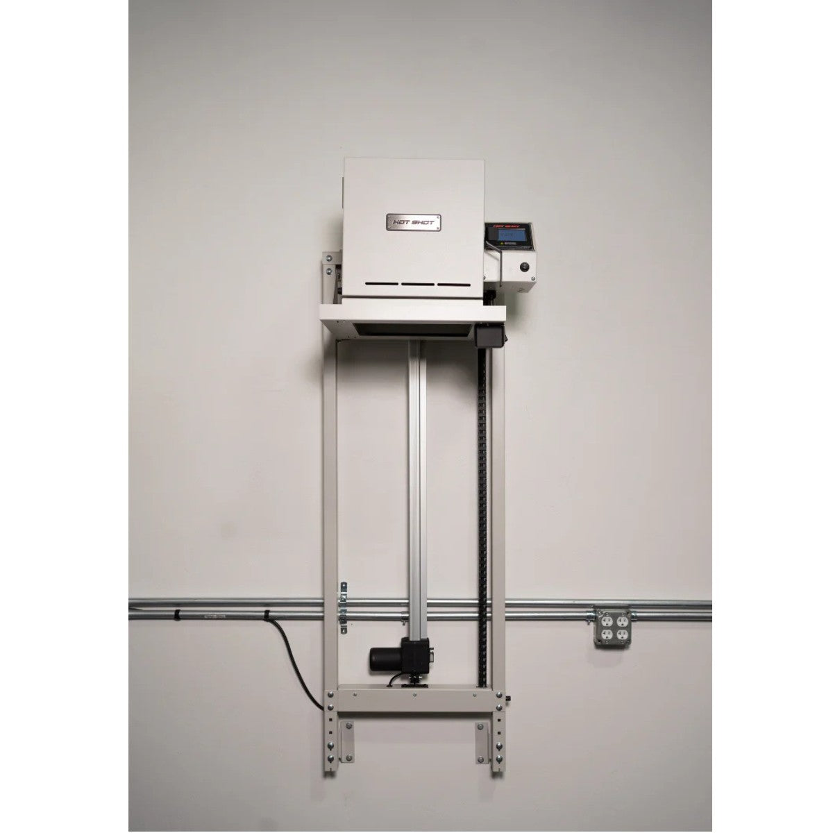 Hot Shot 7GV Vitrigraph Glass Kiln Optional Motorized Wall Mount Lift