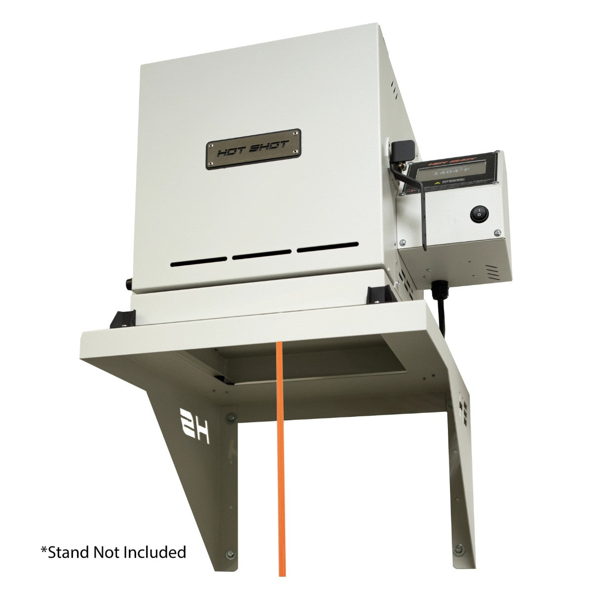 Hot Shot 7GV Vitrigraph Glass Kiln with Wall Mount Bracket and Drop Hole with long thin rod
