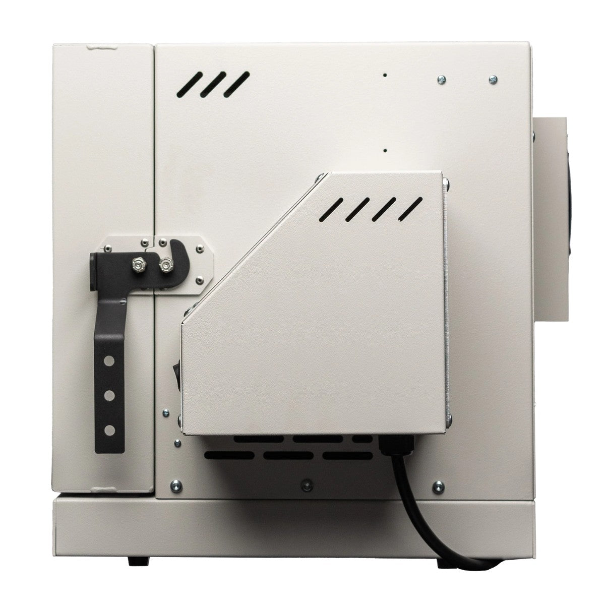 Hot Shot 7GV Vitrigraph Kiln with Controller and Side Door Lock Right Side View