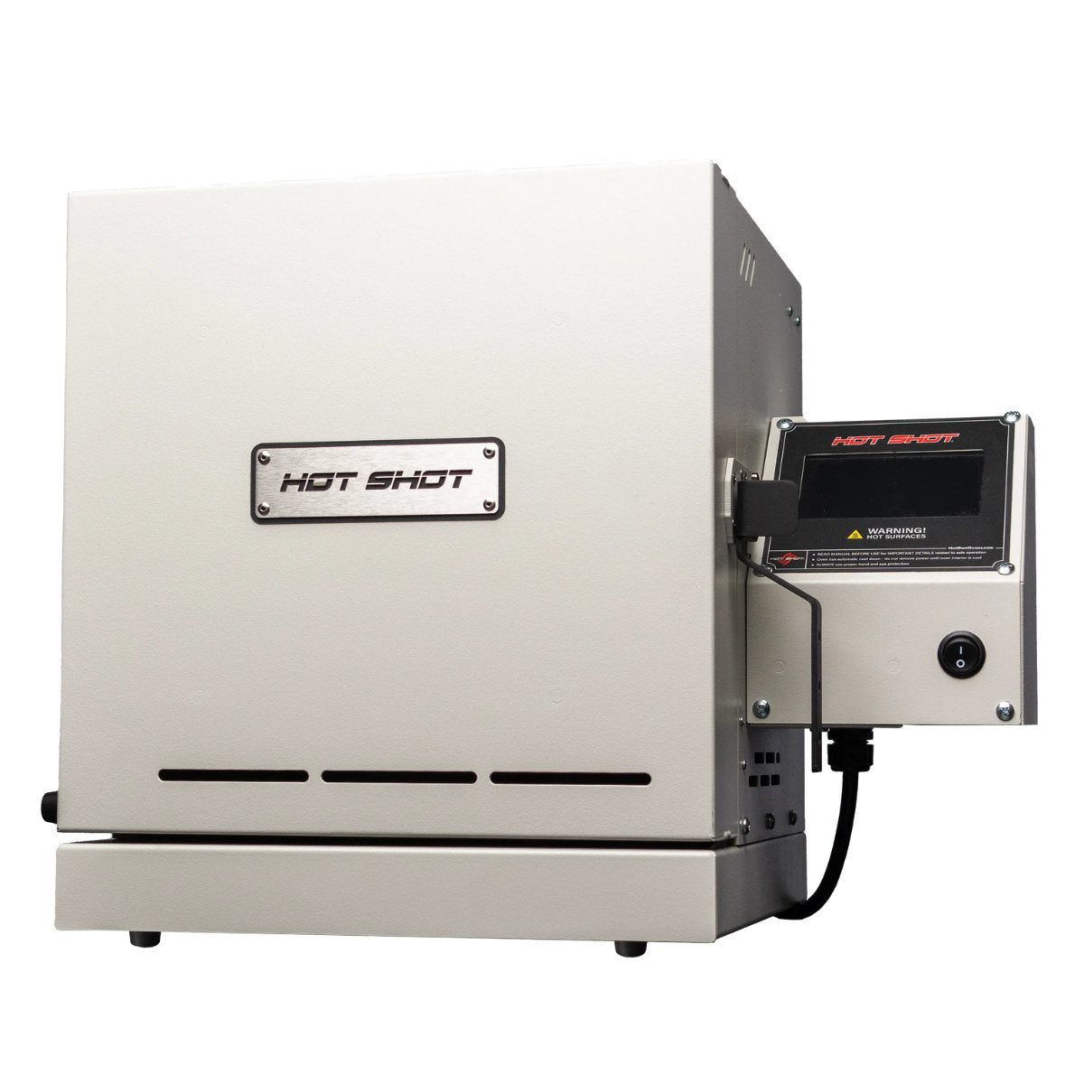 Hot Shot 7G Glass Kiln Front Closed TAP II  Controller view