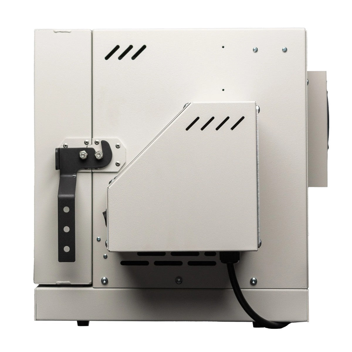 Hot Shot 7x7x7 Wax Burnout Kiln with Controller and Side Door Lock Right Side View