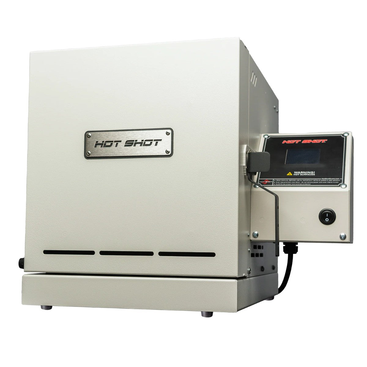 Hot Shot HS-1200K Heat Treating Kiln Front Closed View with Spark Controller