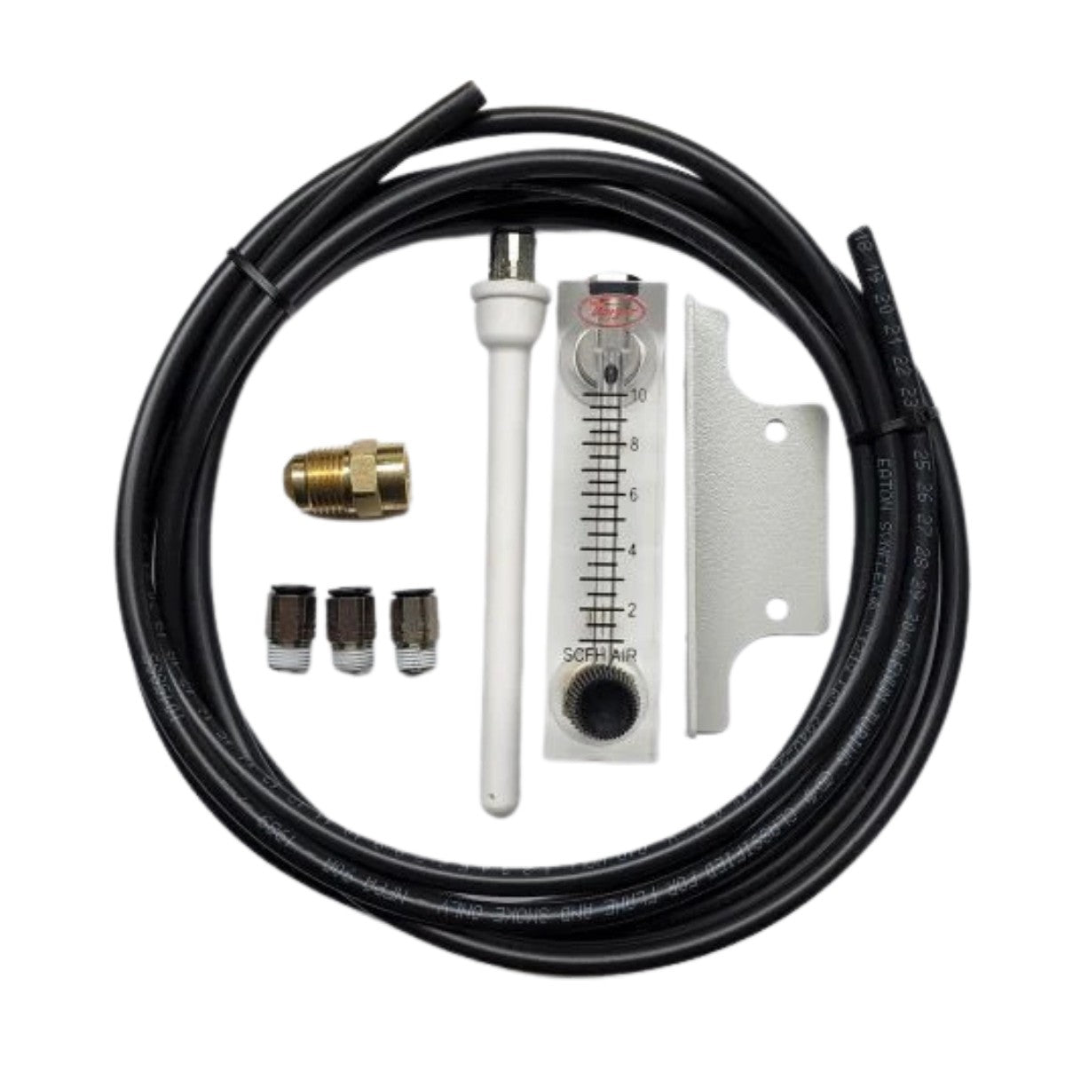 Hot Shot HS-1200 Heat Treating Oven View of the Argon Gas Kit