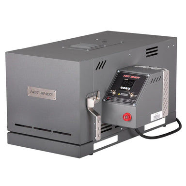 Hot Shot HS18K Knife Makers Kiln Front Side Closed View with Novus Controller