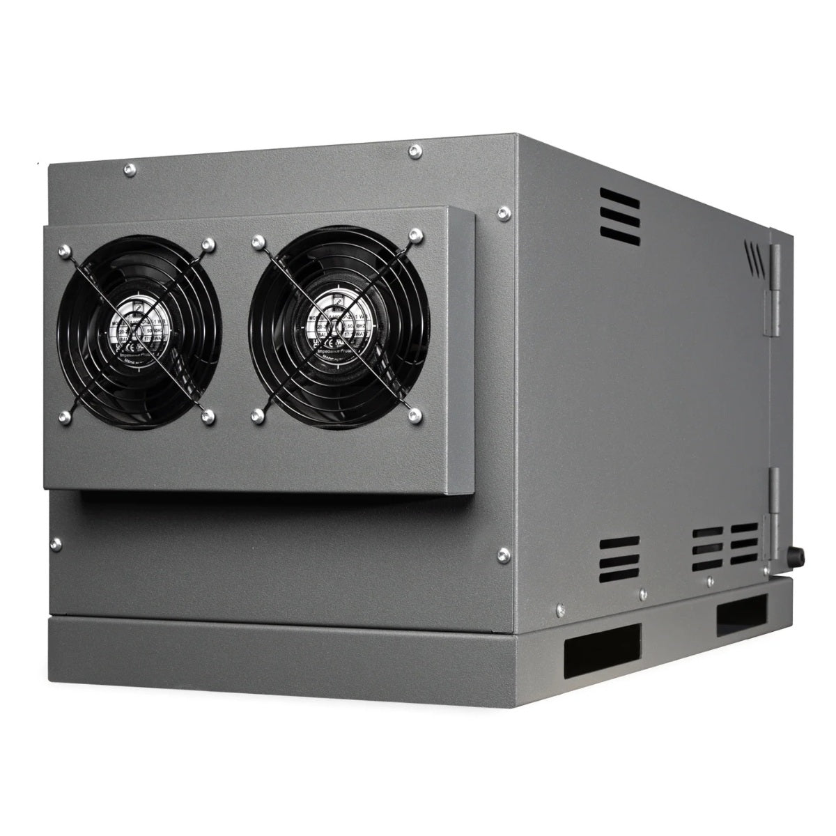 Hot Shot HS18K Knife Makers Kiln Rear View with Two Cooling Fans Shown