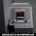 Hot Shot HS18K Knife Making Oven View of Novus Controller