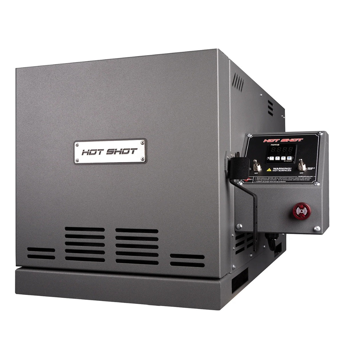 Hot Shot HS24K Knife Makers Kiln Front Closed View with Novus Controller