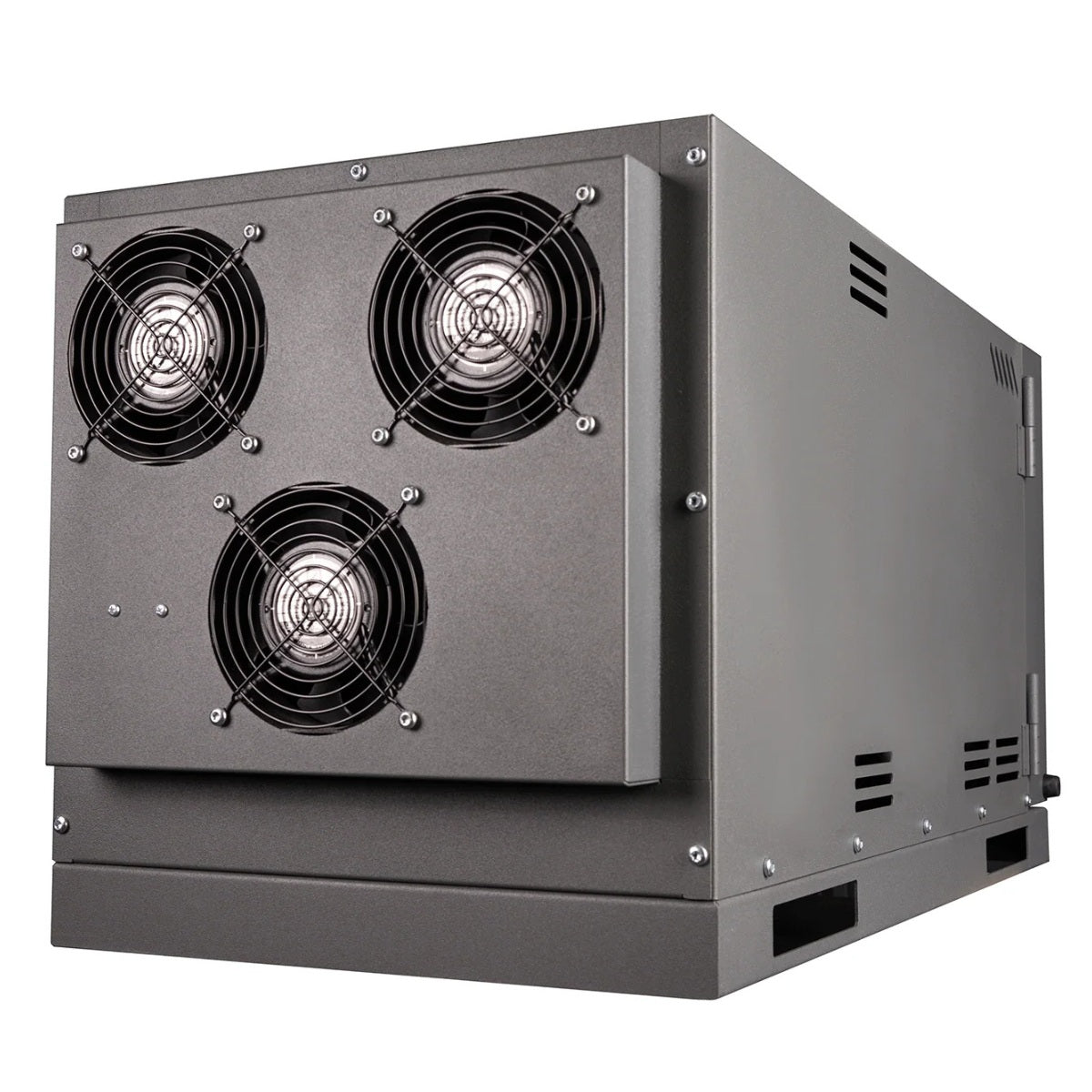 Hot Shot HS24K Knife Makers Kiln Rear View with Three Cooling Fans Shown