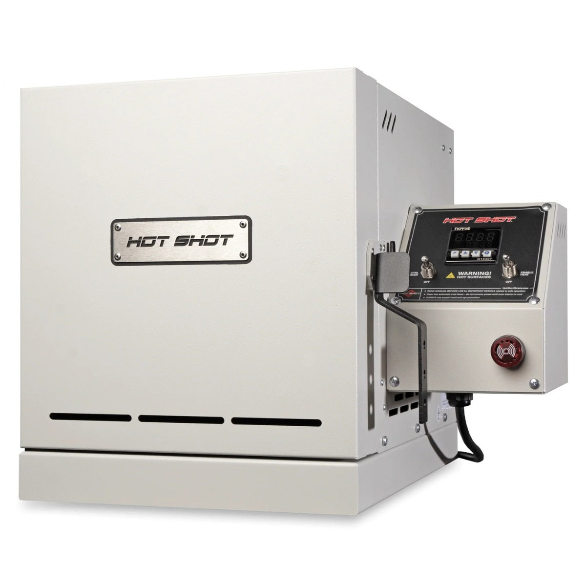 Hot Shot HS 360T Heat Treat Oven Front Closed View with Novus Controller