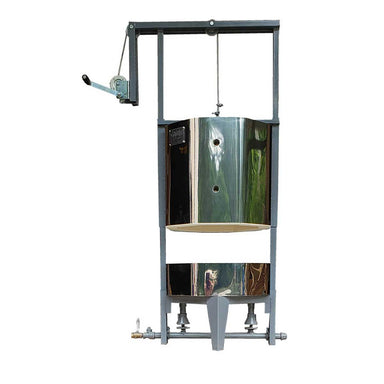 Olympic 18 Raku Kiln Front Open View