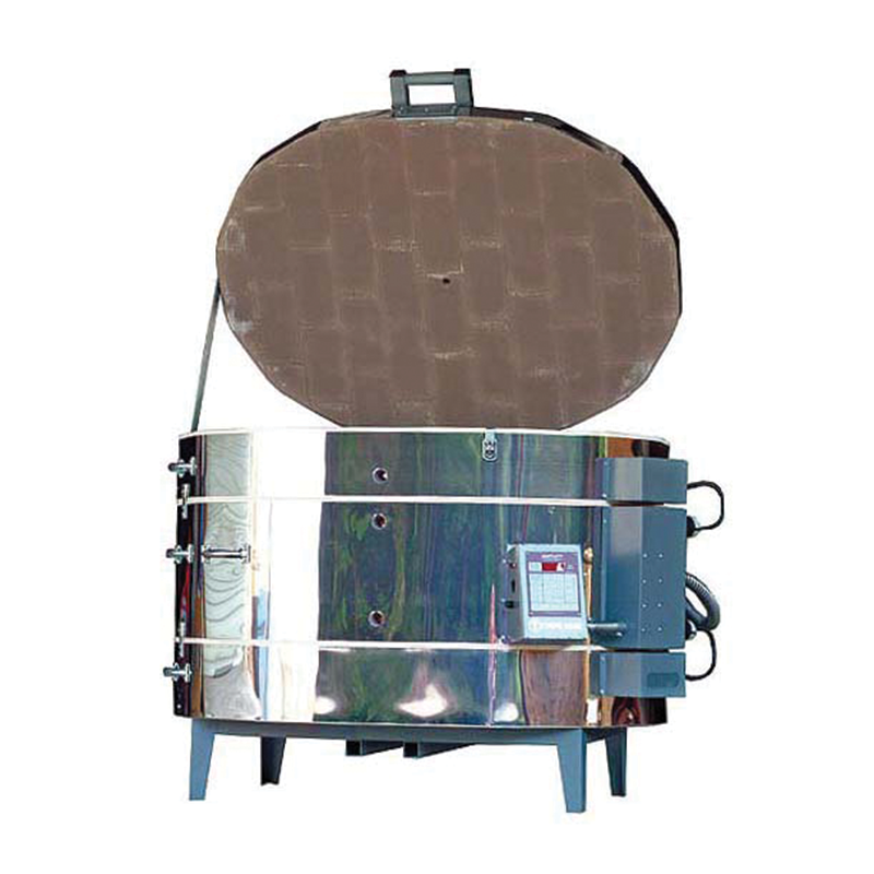 Olympic Kilns 2518HE DPF Kiln Front Open View