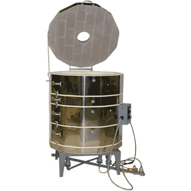 Olympic 2831 Gas Kiln Front Open View