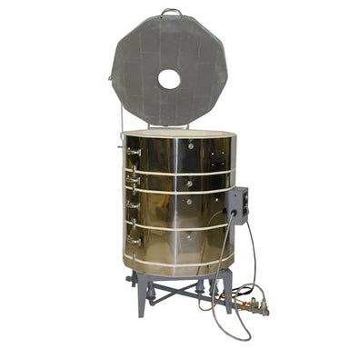 Olympic 2331 Gas Kiln Front Open View
